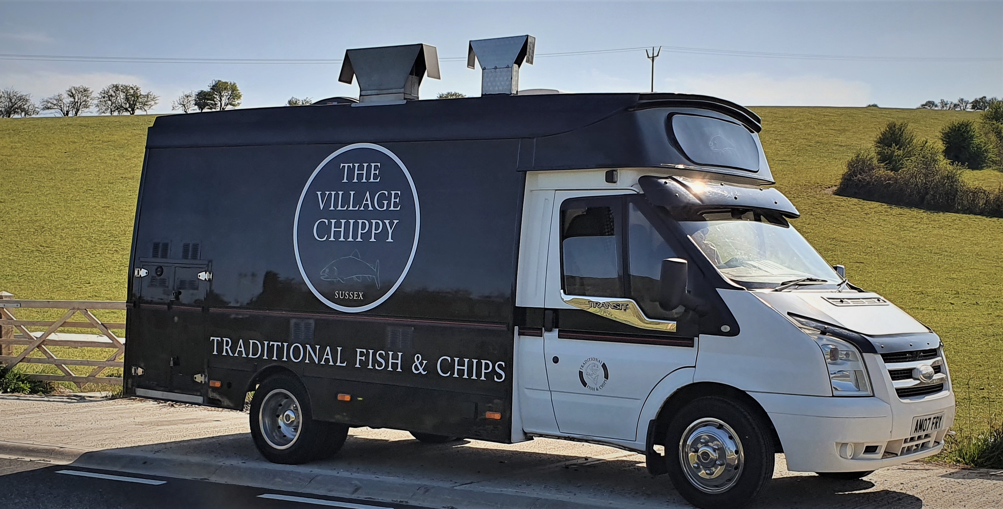 The Village Chippy van